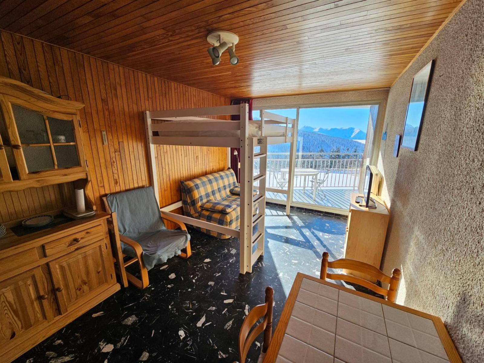 Studio Carina, Terrasse Sud, Reduction Materiel Ski Lägenhet Chamrousse Exteriör bild